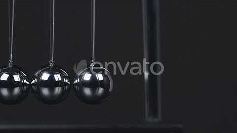 Slow Motion Newtons Cradle | Stock Footage - Envato elements