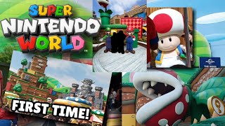 I Went To Universal Studios For The First Time Super Nintendo World