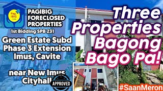 3 Foreclosed Properties - Parang Brand New - Green Estate Ph 3 Ext - Pagibig Foreclosed Properties