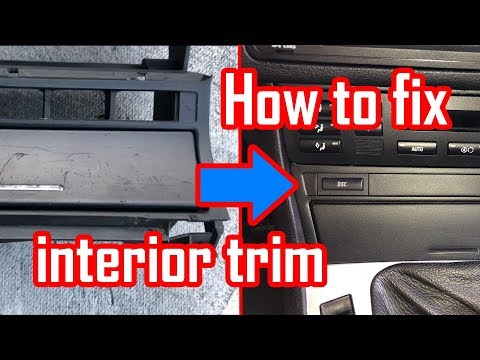 How to fix plastic interior trim on your car – DIY – BMW e46