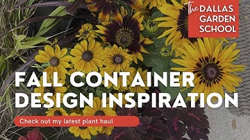 Fall Container Design Inspiration