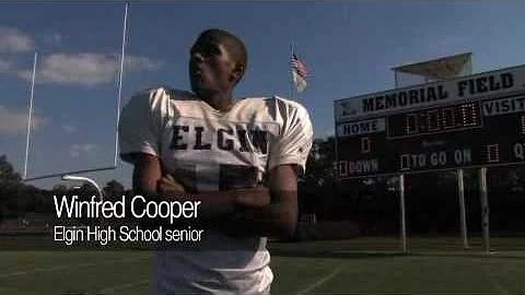 Autistic football player scores touchdown