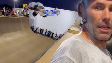 Andy Macdonald Rips Skatepark of Tampa’s New Vert Ramp!!