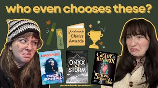 NO ONE READS THESE BOOKS!! Discussing the 2025 Goodreads Choice Winners | BookTalks ep. 1