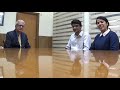 Insurance students conducted an interview of mr arun agarwalkotak mahindra general insurance co ltd