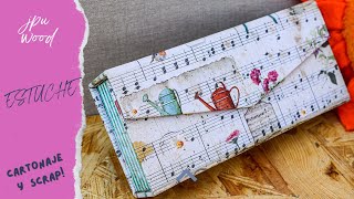 Crea Tu Estuche con Cartonaje y Scrap