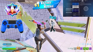 Peterbot's Settings are the PEAK of Controller ⚡+ Peterbot controller settings Fortnite Gameplay 