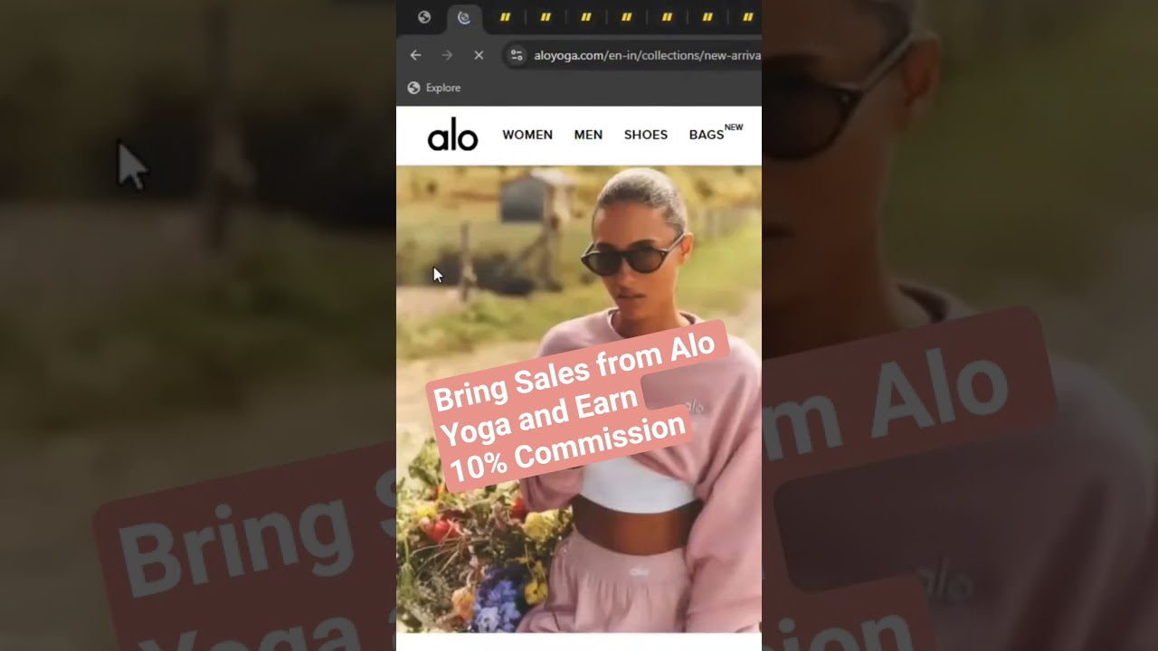 Alo Yoga Affiliate Program | Earn Money from aloyoga.com - YouTube