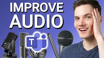 Como aumentar volume do microfone Teams?