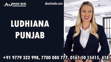 Akash Webs Computer Training Institute Ludhiana Promo