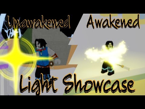 Light V2 Showcase  Blox Fruits 