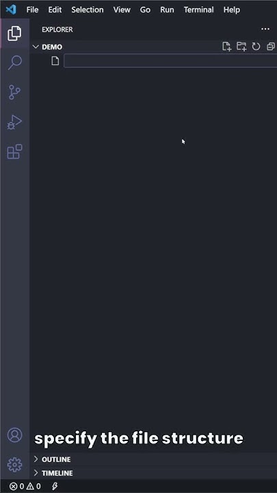 create files and folders automatically in vs code | coding javascript ...