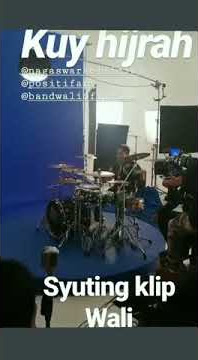 Proses vidio clip lagu baru wali band judul kuy hijrah