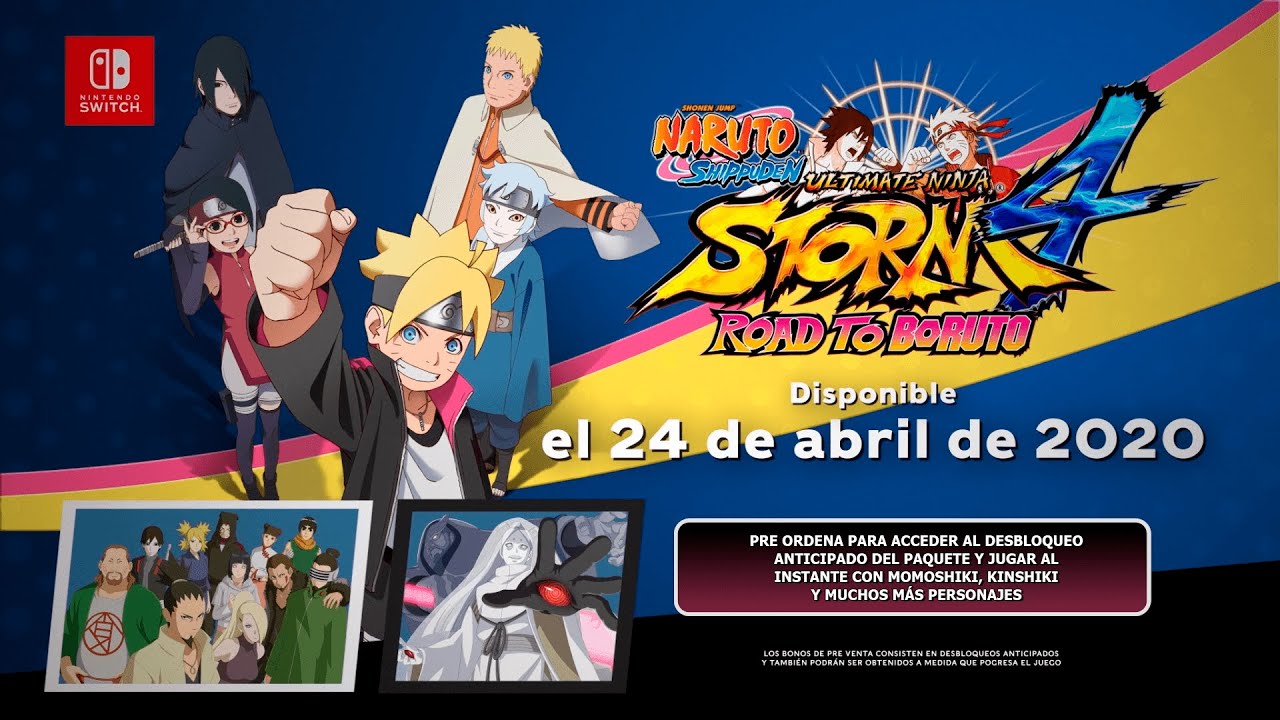 Jeu Switch - Naruto Shippuden : Ultimate Ninja Storm 4 Road to Boruto