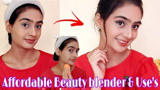 Affordable & best beauty blender at ₹100 / Correct way to use beauty blender / Get Flawless Look