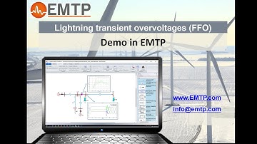 Lightning transient overvoltages – demo in EMTP