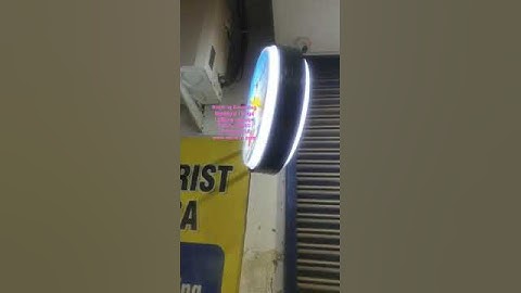 Revolving Rotating flanges Lollipop flange signage manufacturer