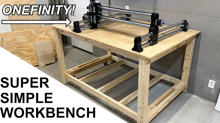 Super Simple CNC Table | Onefinity X-50 Woodworker | Easy Workbench