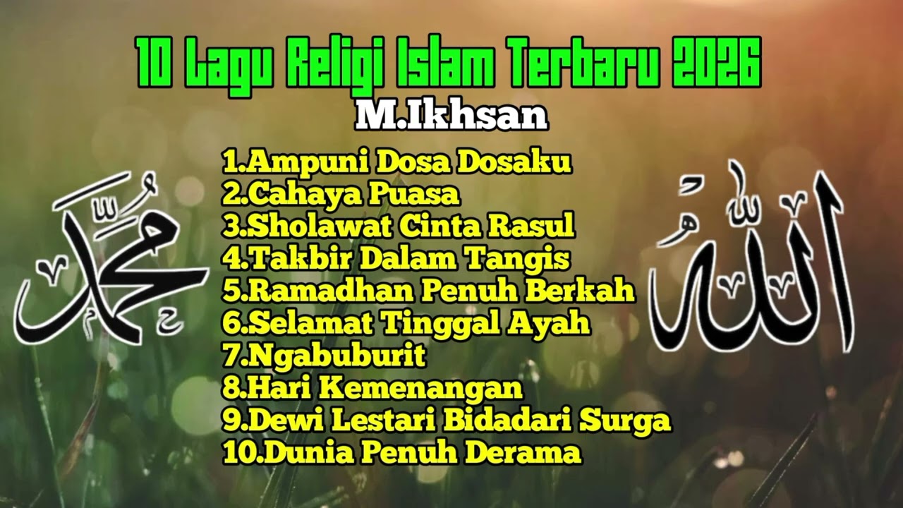 10 Lagu Religi Islam Terbaru 2026