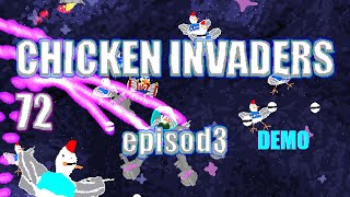 CHICKEN INVADERS 72 episod3 DEMO v0.11c - Full Gameplay screenshot 3