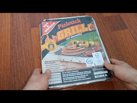 Gut & Günstig Picknick Grill test Quick Grilling