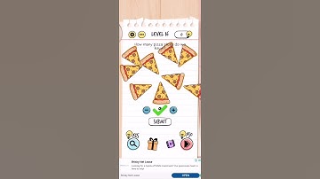 Brain test tricky puzzles level 16 solution or Walkthrough