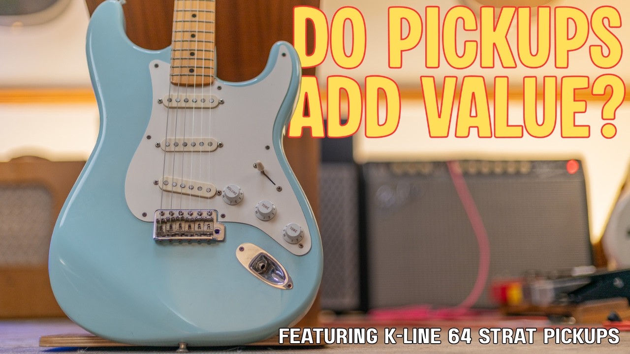 Замена звукоснимателей не повышает стоимость гитары (вот почему) | K-Line ’64