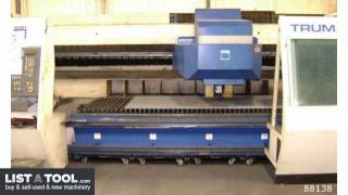 Trumpf TRUMATIC L2510 Laser