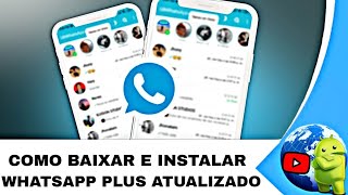 SAIU!!  NOVA ATUALIZAÇÃO DO WHATSAPP PLUS 👌 Português br screenshot 5