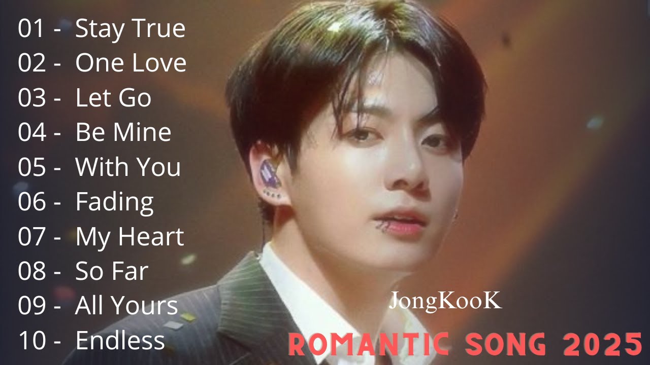 [TOP10] Jong Kook Best English Ballads 2025 💖 Emotional Love Songs