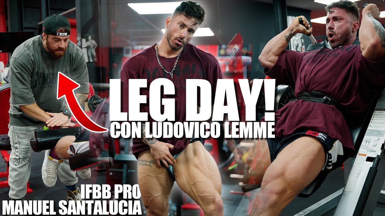 ROAD TO ESORDIO CLASSIC PHYSIQUE - LEG DAY CON LUDOVICO LEMME