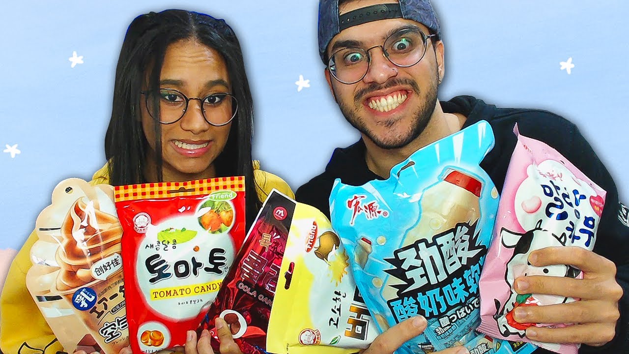 COMENDO BALAS DO JAPÃO