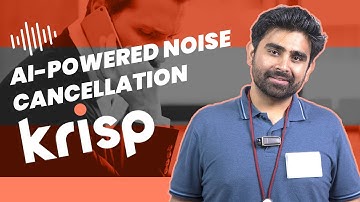 Working From Home With Kids? or from Cafe? Krisp Noise Cancelling App Will Help