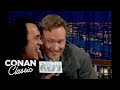 Gene Simmons Shows Off His Iconic Tongue  - "Late Night With Conan O'Brien"