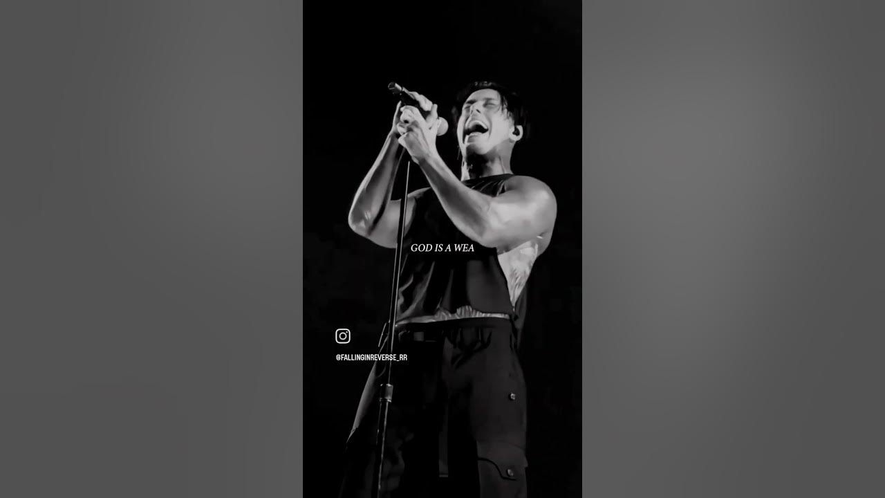 God is a Weapon - Falling in Reverse ft. Marilyn Manson #ronnieradke #marilynmanson #theater #music