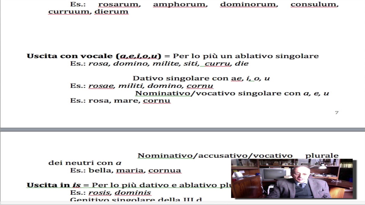 Frasi In Latino Da Tradurre Prima Declinazione