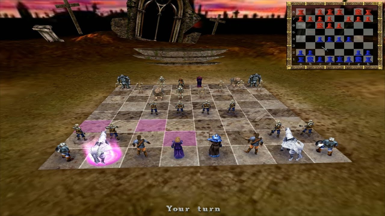 ♚ ♛ ♜ ♝ ♞ ♟ War Chess 3D 