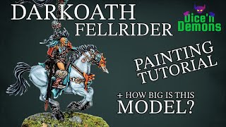 Painting a Darkoath Fellrider for Slaves to Darkness for Warhammer Age of Sigmar from Games Workshop