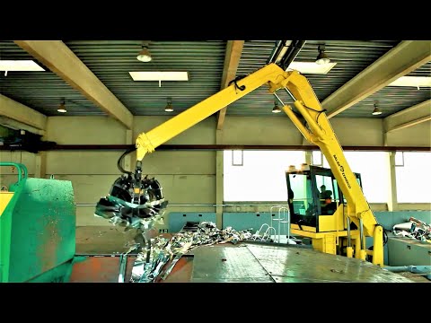 SRK OBX-V: Stationärkran / Stationary Recycling Crane