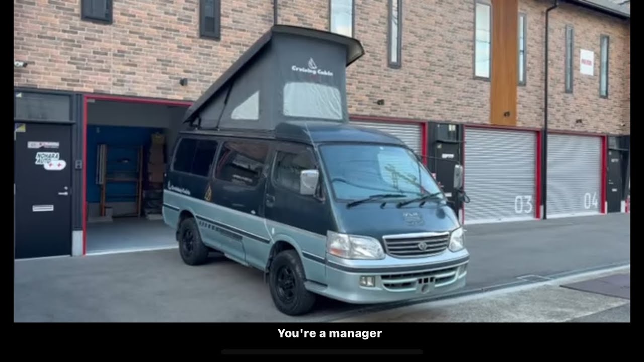 2000 rare Toyota Hiace Camper Cruising Cabin High  Way Killer. 4WD turbo diesel JDM CAR&MOTORCYCLE