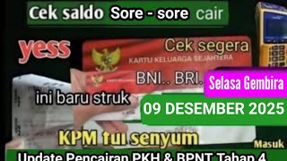 BUKTI CEK SALDO PKH BPNT TAHAP 4 SELASA SORE 09 DESEMBER 2025 KEJUTAN INI DIA HASILNYA CAIR