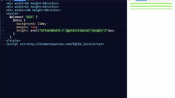 Responsive Aspect Ratio in CSS using Element Queries