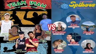 TEAM IMAW VS STRANGER SPIKERS || ONE DAY LEAGUE || Spiking Aces Volleyball Camp