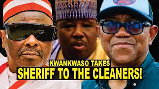 Kwankwaso Blasts Modu-sheriff After His Diatribe Against Peter Obi + He Talks About Intimidation