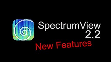 SpectrumView 2.2 New Features