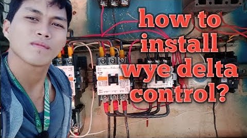 How to install Wye Delta control?