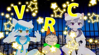 【VRChat】【びりびりちくたくじんじん】3人でまったりVRCコラボ Withジングフィール& ホワイト・アーチボルト