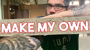 Trying to build a mold for a window sill prototype: Industrial renovation
