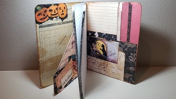 Craft With Me: Part #5 Faux Front 9x12 Envelope and Altered Notebook