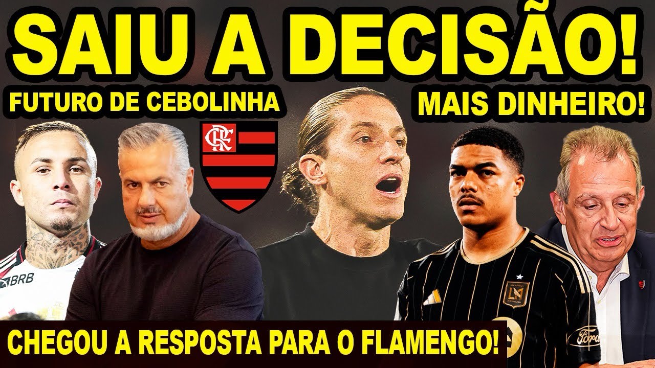 SAIU A RESPOSTA QUE FLAMENGO QUERIA! CEBOLINHA JÁ DECIDIU ONDE VAI JOGAR QUANDO SAIR DO MENGÃO! E+